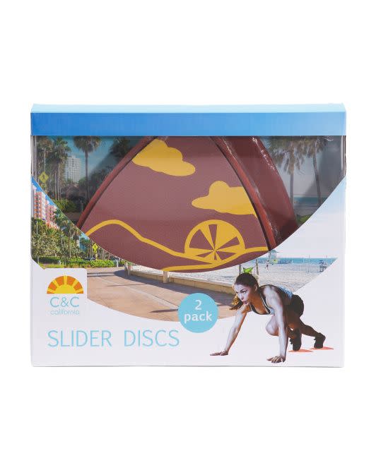 31) Sunset Printed Gliding Discs