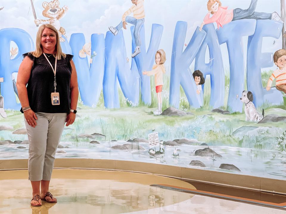 Kimberly Harris is replacing 19-year principal Linda Norris at Bonny Kate Elementary School, July 11, 2022.