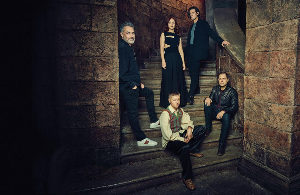 (Clockwise from left: Showrunner Miguel Sapochnik, stars Olivia Cooke, Matt Smith, showrunner Ryan Condal and star Emma D’Arcy.) - Credit: Photographed by Dan Kennedy