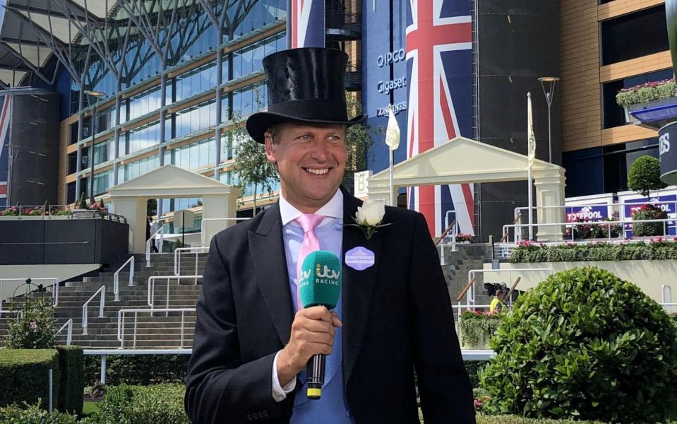 Ed Chamberlin at Royal Ascot