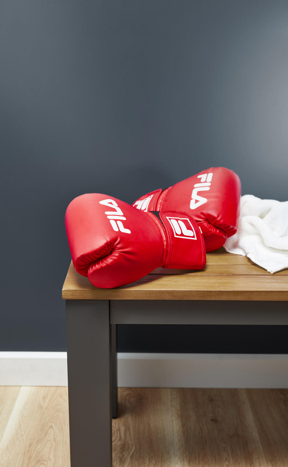 A pair of Fila Challengers boxing gloves ($19.99) are a great gift idea for sporty dads. Photo: Coles (supplied).