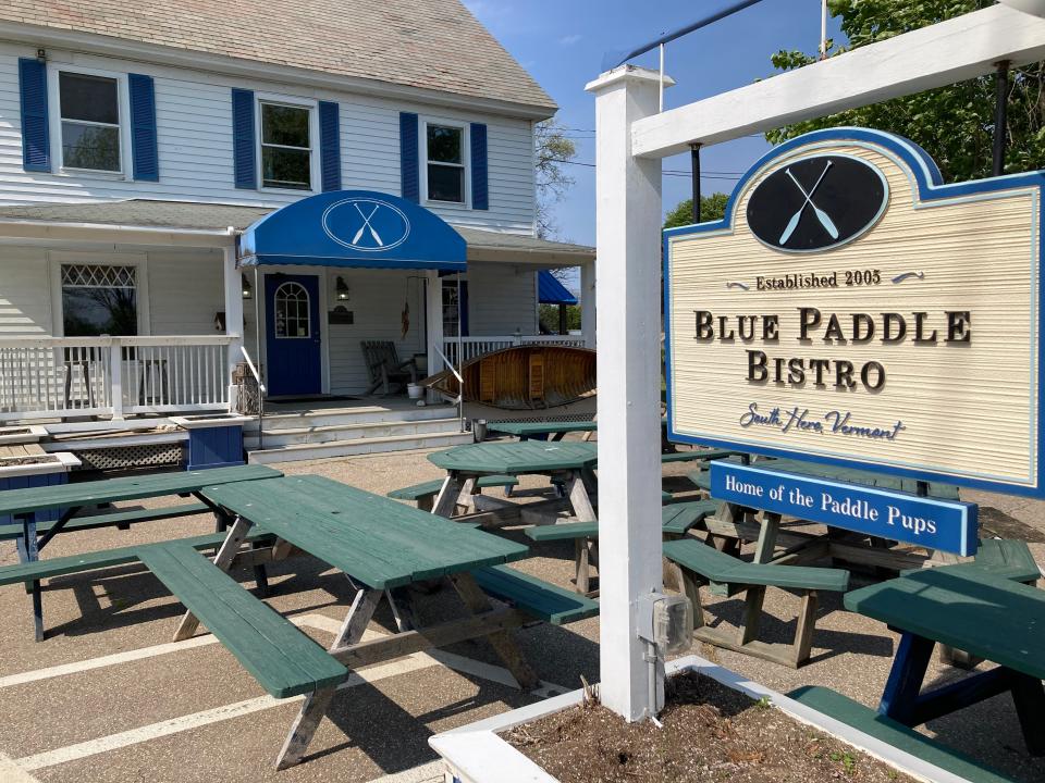 The Blue Paddle Bistro in South Hero, shown May 19, 2023.