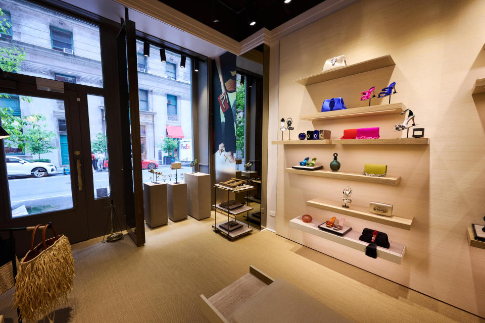 Inside the Serena Uziyel store in New York.