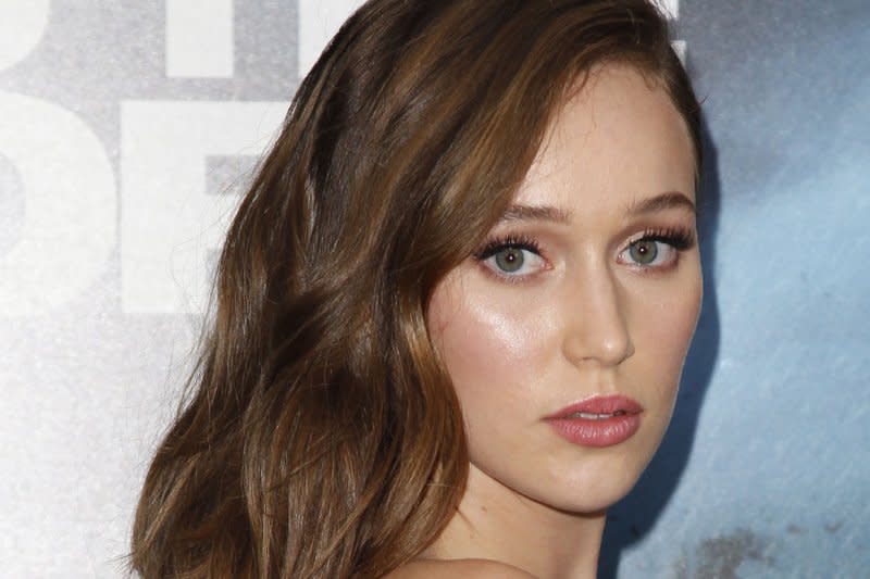 Alycia Debnam Carey attends the New York premiere of "Into the Storm" in 2014. File Photo by John Angelillo/UPI