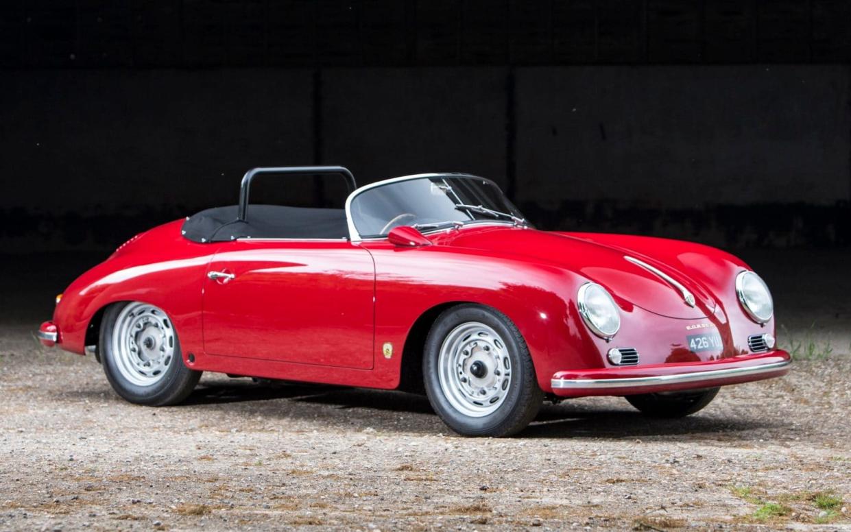 This 1957 356A Porsche Carrera Speedster GS/GT was estimated to fetch up to £1 million  - simonclay.com