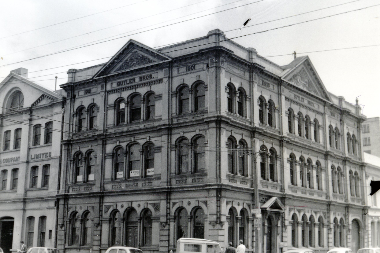 Butler Bros building, Crawford Street, 1967