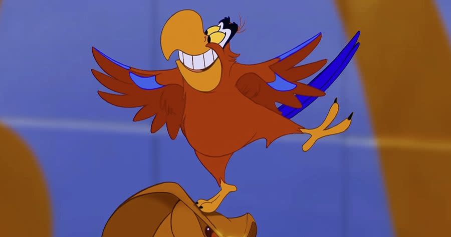 Iago in the original Aladdin (Credit: Disney)