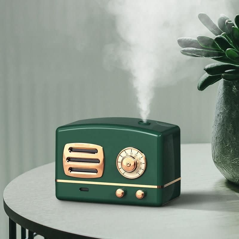 16) Retro Radio Aroma Diffuser Humidifier