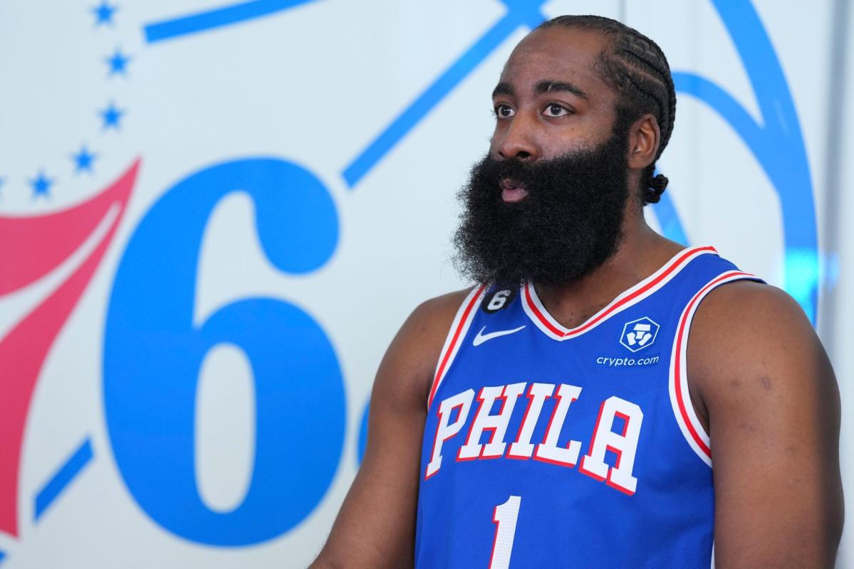 James Harden Jokes He Lost 100 Lbs. During the Offseason