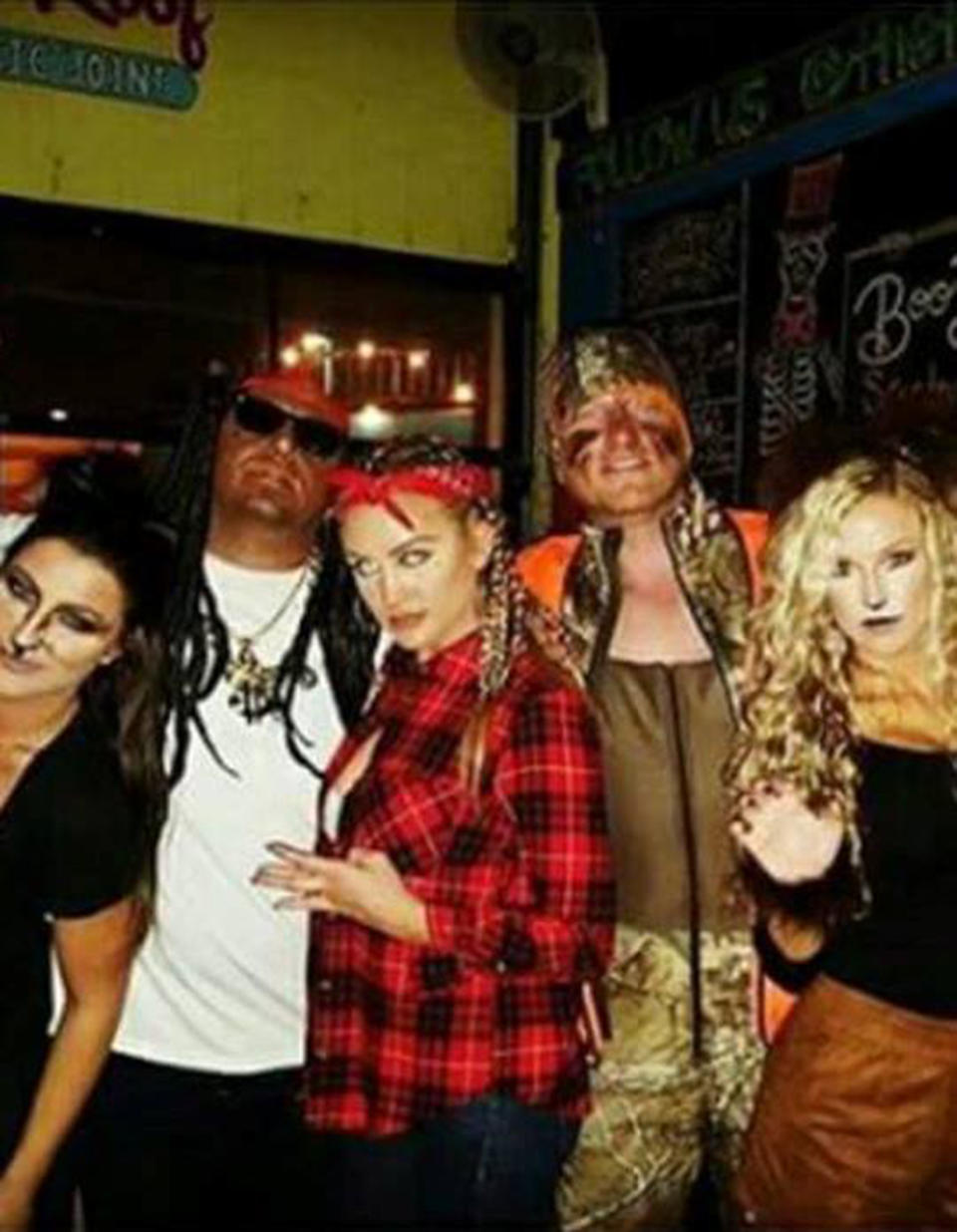 <p>“People are so sensitive!” That was what the country singer said when called out for dressing in blackface to be Lil Wayne in 2015. “Me doing that had zero malicious intent. I get that race is a touchy subject, but not everybody is that way.” (Photo: nashvillegab.com) </p>