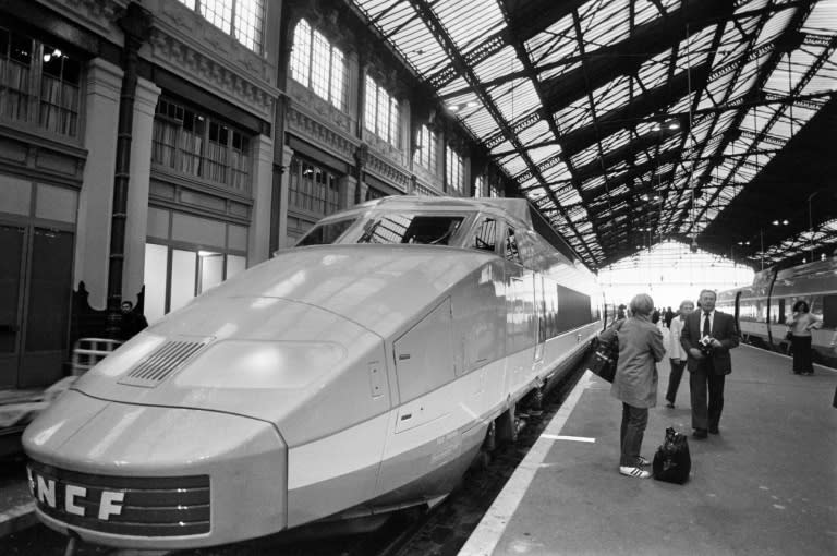 Cooper gave the TGV its unmistakable design (DOMINIQUE FAGET)