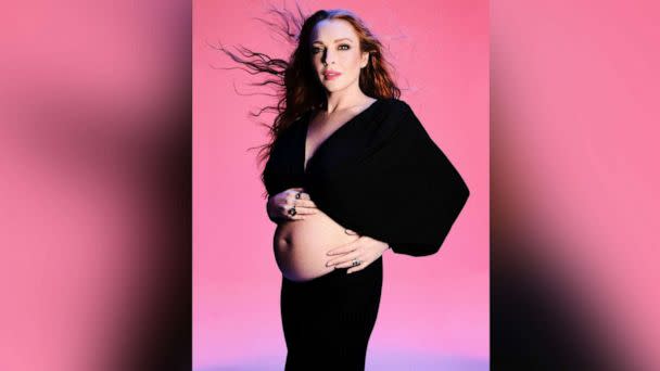 PHOTO: Lindsey Lohan opens up to Allure about her excitement about becoming a mother, what’s next in her career, and why she is the happiest she has ever been. (Ben Hassett/Allure)