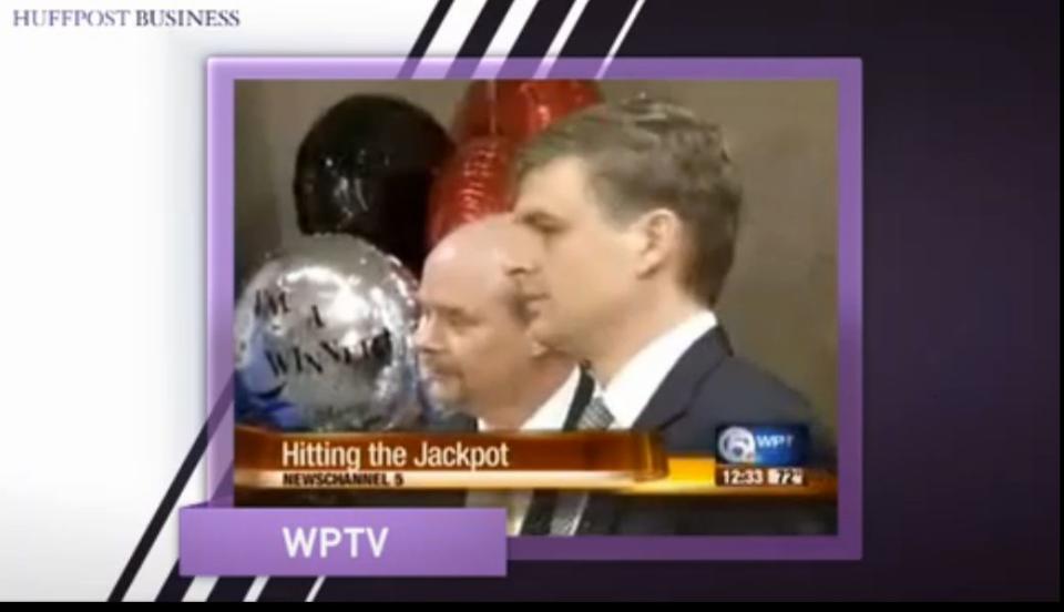 Greg Skidmore, Brandon Lacoff and Tim Davidson, who work at an asset management firm in Greenwich, one of the most affluent towns in America, <a href="http://www.huffingtonpost.com/2011/11/29/254-million-jackpot-connecticut-money-managers_n_1119321.html">came forward as lottery winners in 2011</a>. Their lawyer said they formed a trust to manage the money after Davidson bought the $1 winning ticket at a Stamford gas station.