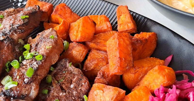 mad charcoal - sweet potatoes