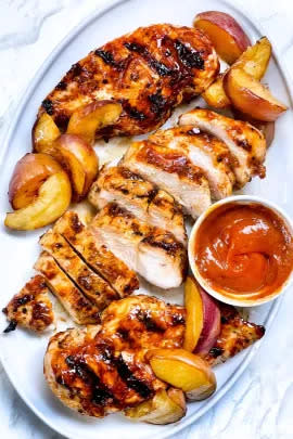 Chipotle Peach BBQ Chicken