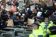 Protest against the death of George Floyd, in London