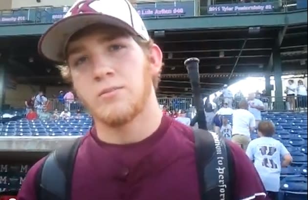 Kossuth senior Josh Whittaker was a two-way star in an 18-inning win — YouTube