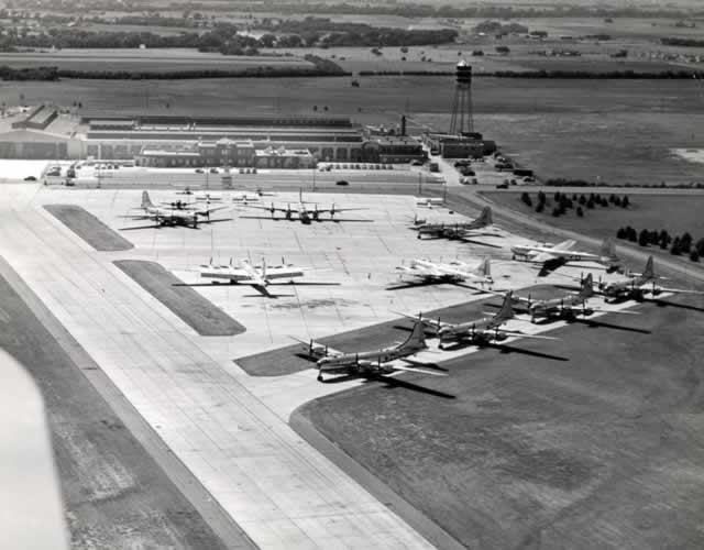 B-29s at wichita plant