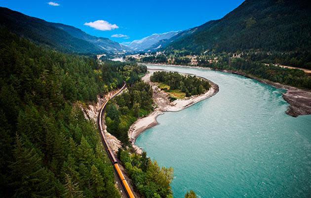 Die kanadischen Rocky Mountains sind wahrhaft spektakulär. Quelle: Rocky Mountaineer