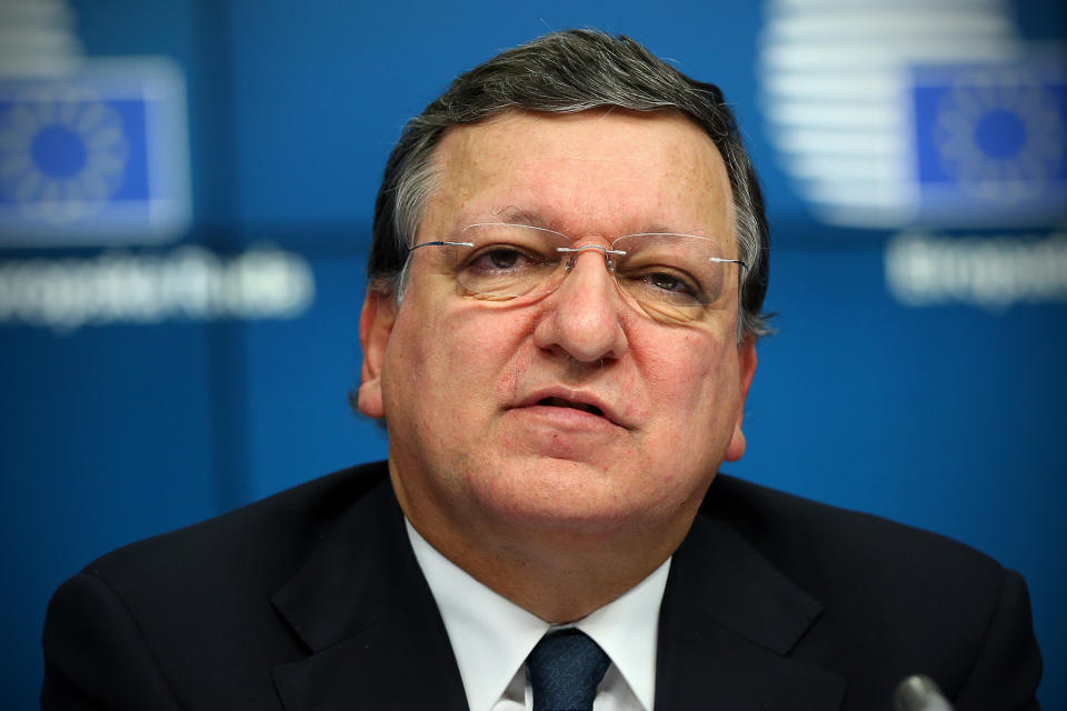 Jose Manuel Barroso during his time as European Commission President (Getty)