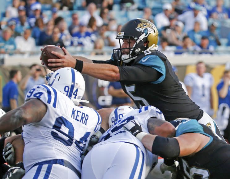 Blake Bortles wants to build on a solid 2015 season (AP)