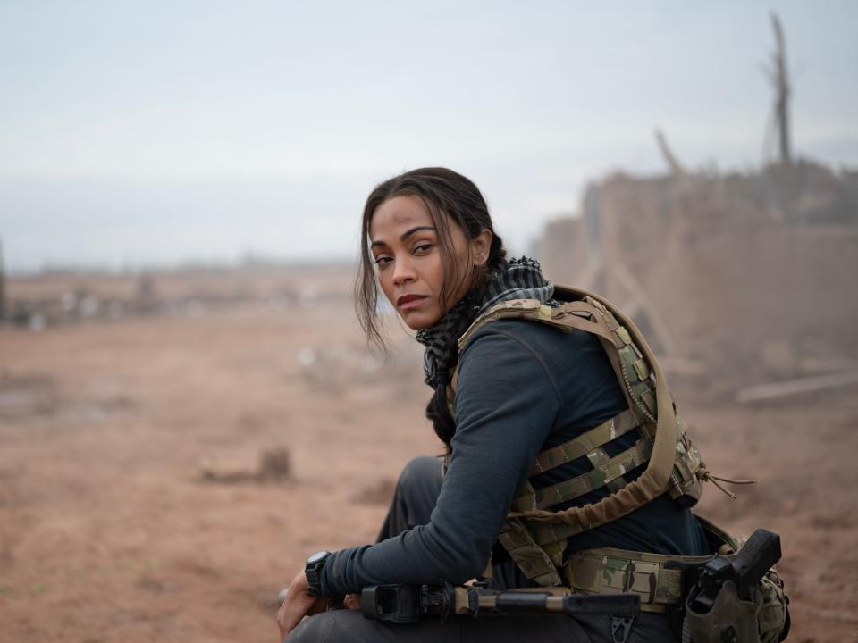 Zoe Saldana in "Special Ops: Lioness."