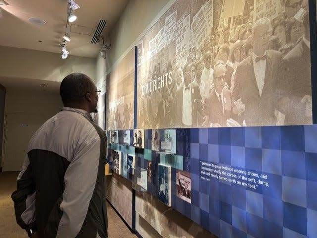 Willie Woods, an Atlanta local, said he visited the Jimmy Carter Presidential Library and Museum to reflect on the former president's legacy since this weekend was President's Day.