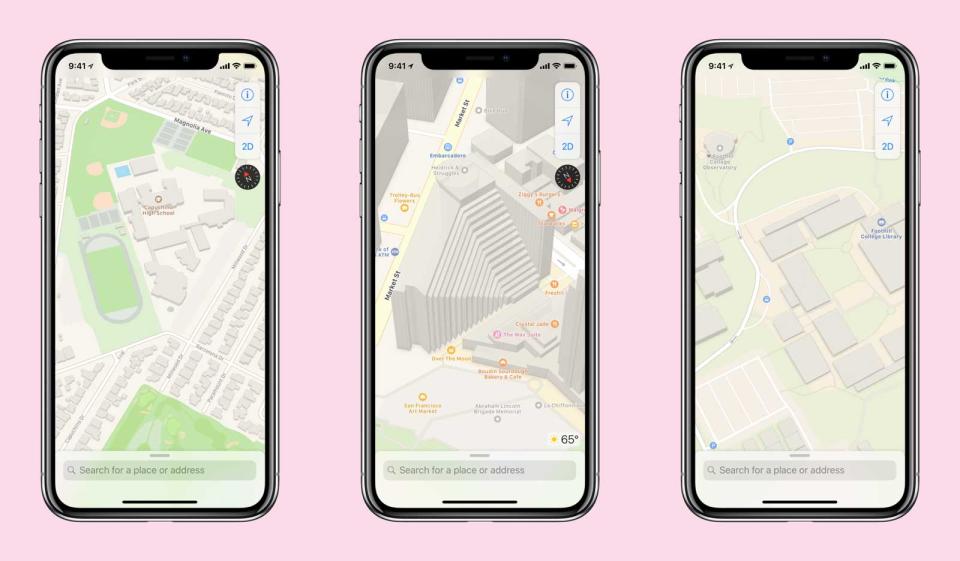 Apple is redesigning maps, but it has a long way to go.