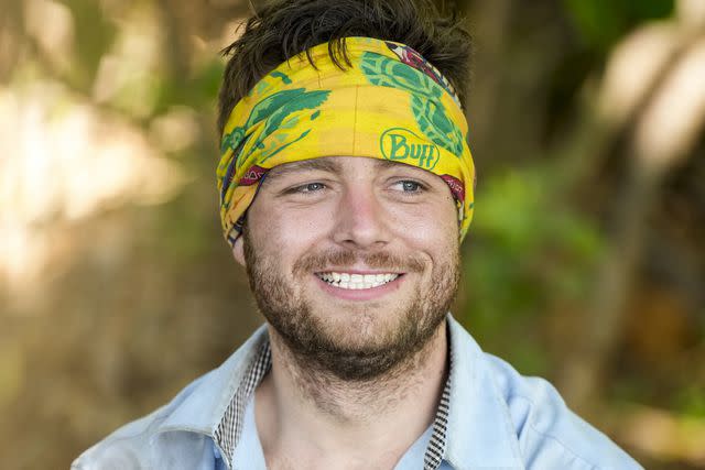 <p>Robert Voets/CBS</p> Jake O'Kane on 'Survivor 45'