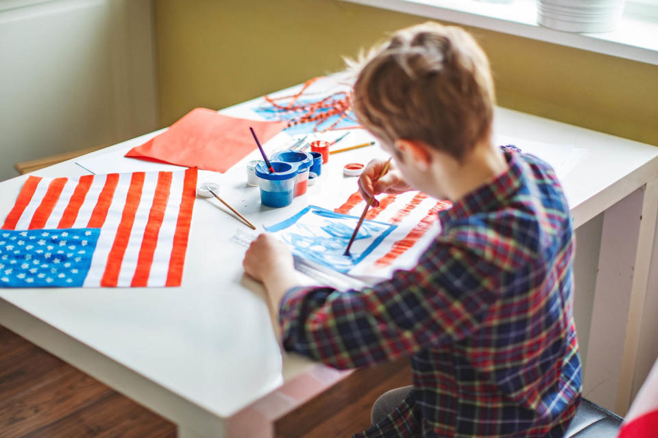 Child paints (Getty Images)