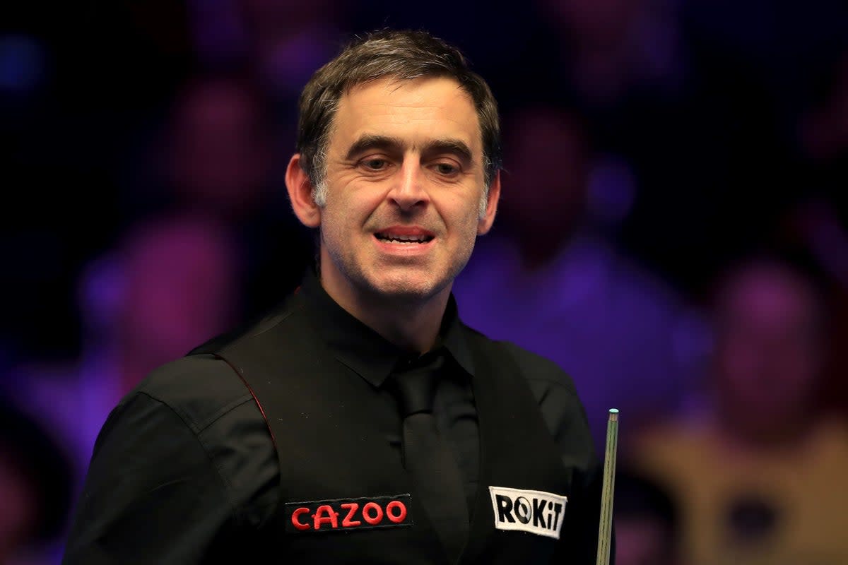 Ronnie O’Sullivan (Bradley Collyer/PA) (PA Wire)