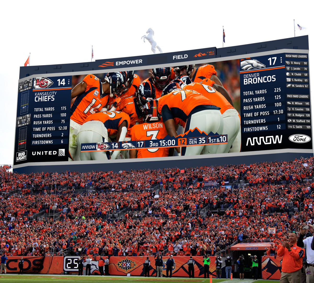 Bronco Football Stadium - Football Stadium