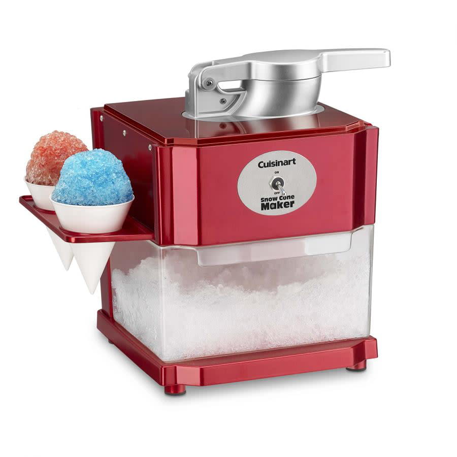 <p><a href="https://go.redirectingat.com?id=74968X1596630&url=https%3A%2F%2Fwww.walmart.com%2Fip%2FCuisinart-Specialty-Appliances-Snow-Cone-Maker%2F209956593&sref=https%3A%2F%2Fwww.thepioneerwoman.com%2Ffood-cooking%2Fg43917604%2Fsnow-cone-machines%2F" rel="nofollow noopener" target="_blank" data-ylk="slk:Shop Now;elm:context_link;itc:0;sec:content-canvas" class="link ">Shop Now</a></p><p>Cuisinart Specialty Appliances Snow Cone Maker</p><p>$70.98</p><p>walmart.com</p><span class="copyright">Walmart</span>