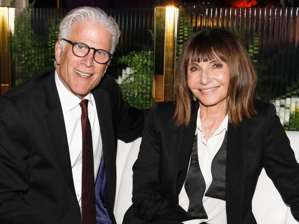 Ted Danson with wife Mary Steenburgen in September (Getty)