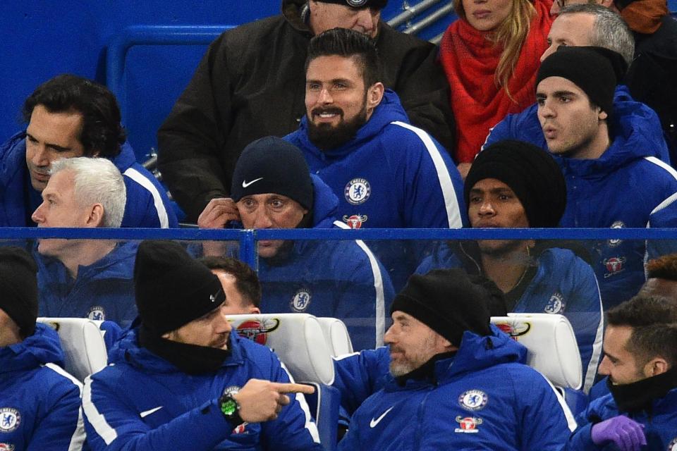 Olivier Giroud hails Chelsea manager Antonio Conte for his ‘positive energy’ and ‘tactical philosophy’