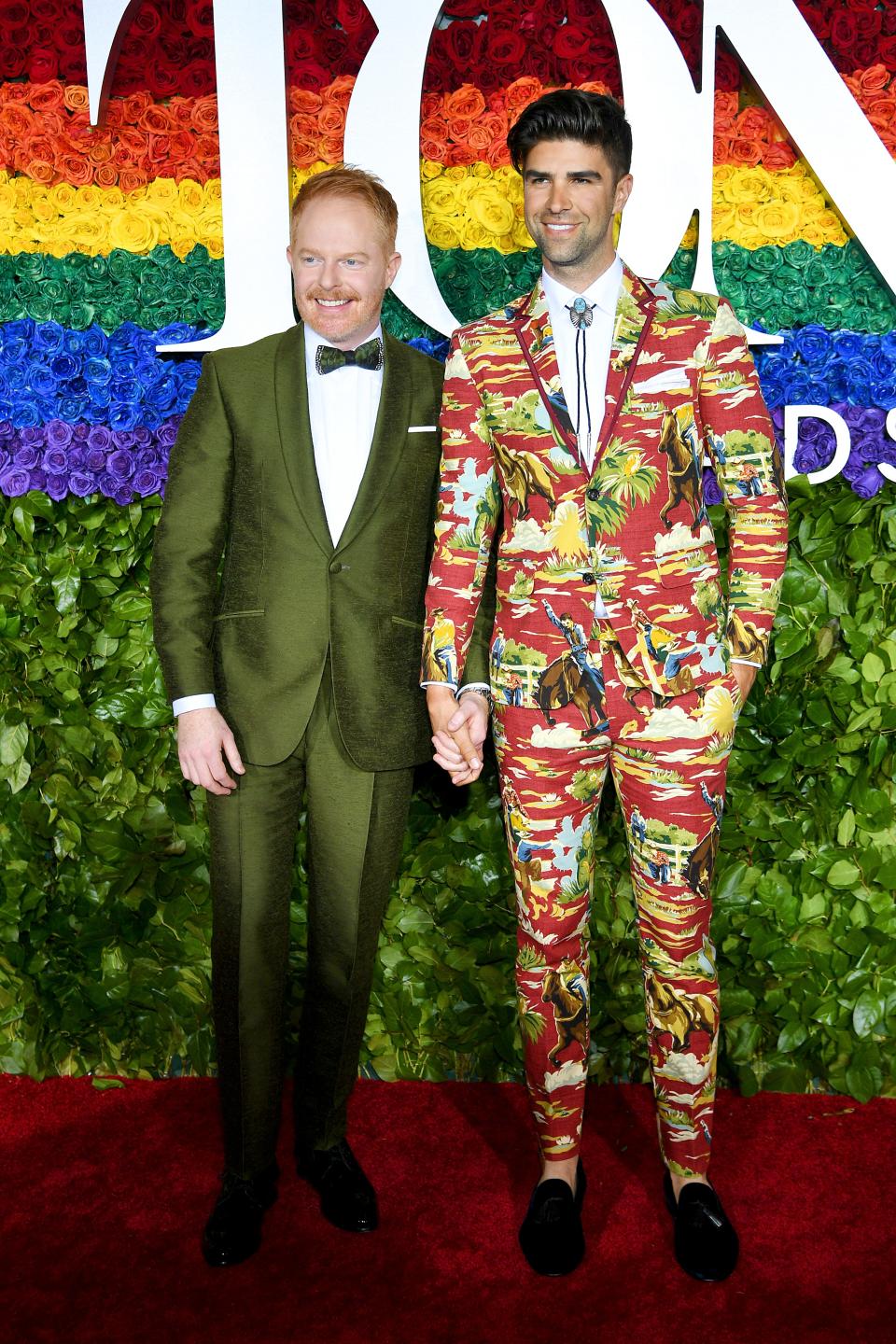 <h1 class="title">Jesse Tyler Ferguson in Richard James and Justin Mikita in David Hart</h1> <cite class="credit">Photo: Getty Images</cite>