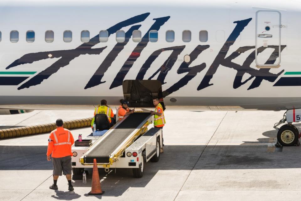 Alaska Airlines also ranked high in lost luggage. Getty Images