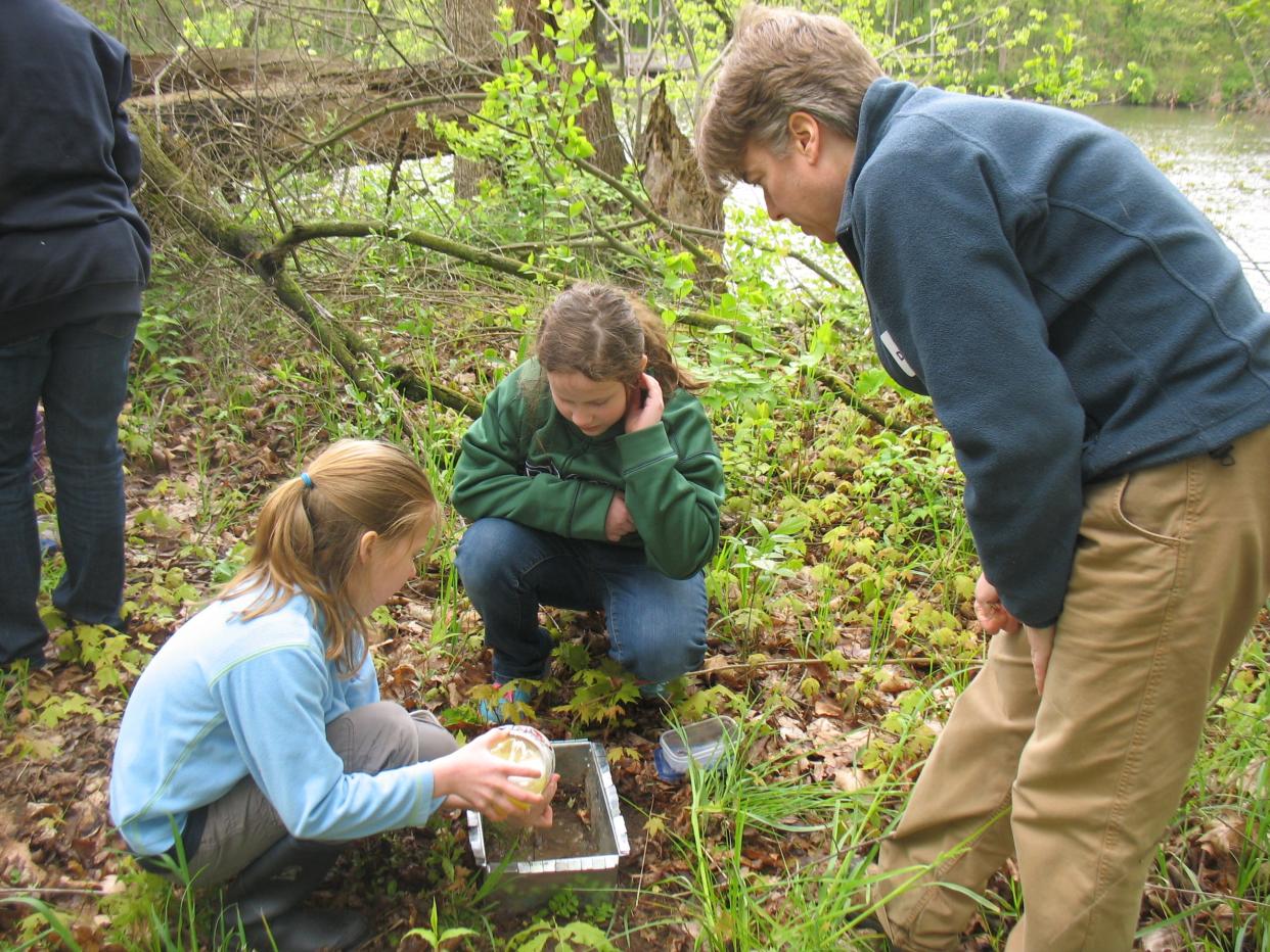 St. Joseph County Parks again invites girls learn about science in its Girls Ambitious about Learning Science, as seen here years ago in one of the parks.