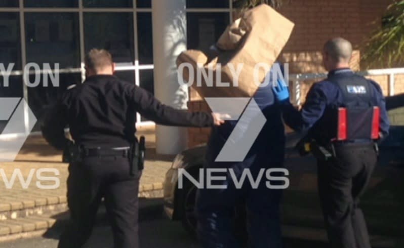 A man is being questioned over death of woman in Armadale. Picture: Seven News