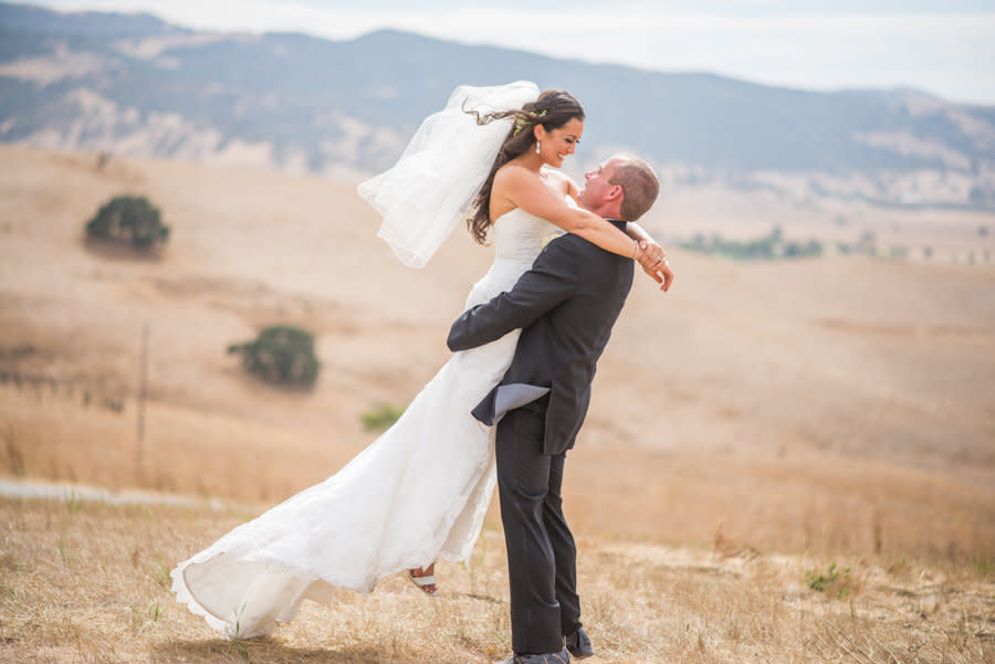 "Congratulations to Jena and&nbsp;Joe! They tied the knot in the bride's hometown of Hollister, California on July 15." --<i> Lisa Robinson&nbsp;</i>