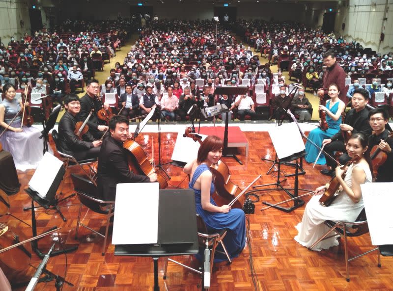 ▲台灣中油公司舉辦台灣人的古典音樂會。(圖／中油煉製事業部提供)