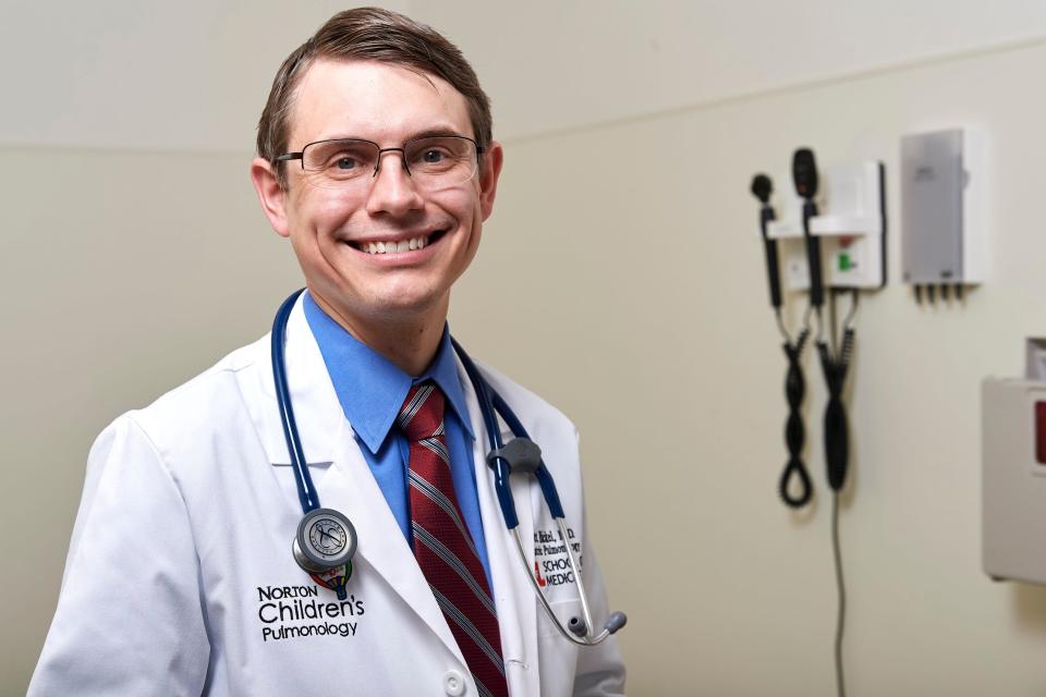 Dr. Scott Bickel is a pulmonologist at Norton Children’s