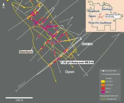 Figure 2 – Deerhorn Drilling Plan (CNW Group/Vizsla Copper Corp.)