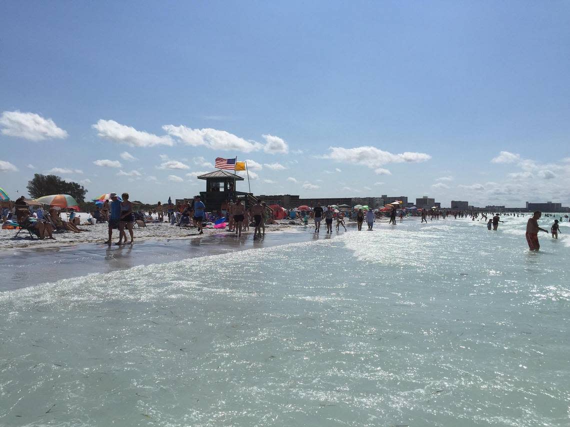 Siesta Beach on Siesta Key off Sarasota was named one of the best beaches in the U.S. by Tripadvisor.