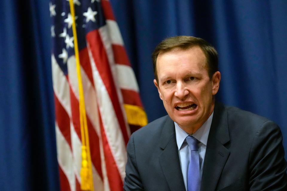 Senator Chris Murphy (Copyright 2023 The Associated Press. All rights reserved)