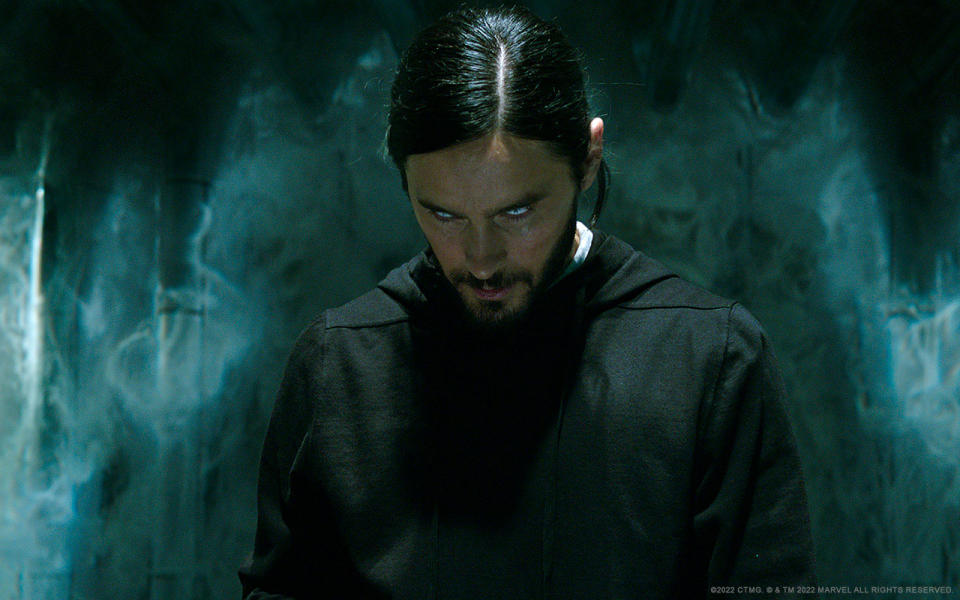 Jared Leto in ‘Morbius’ - Credit: Sony Pictures