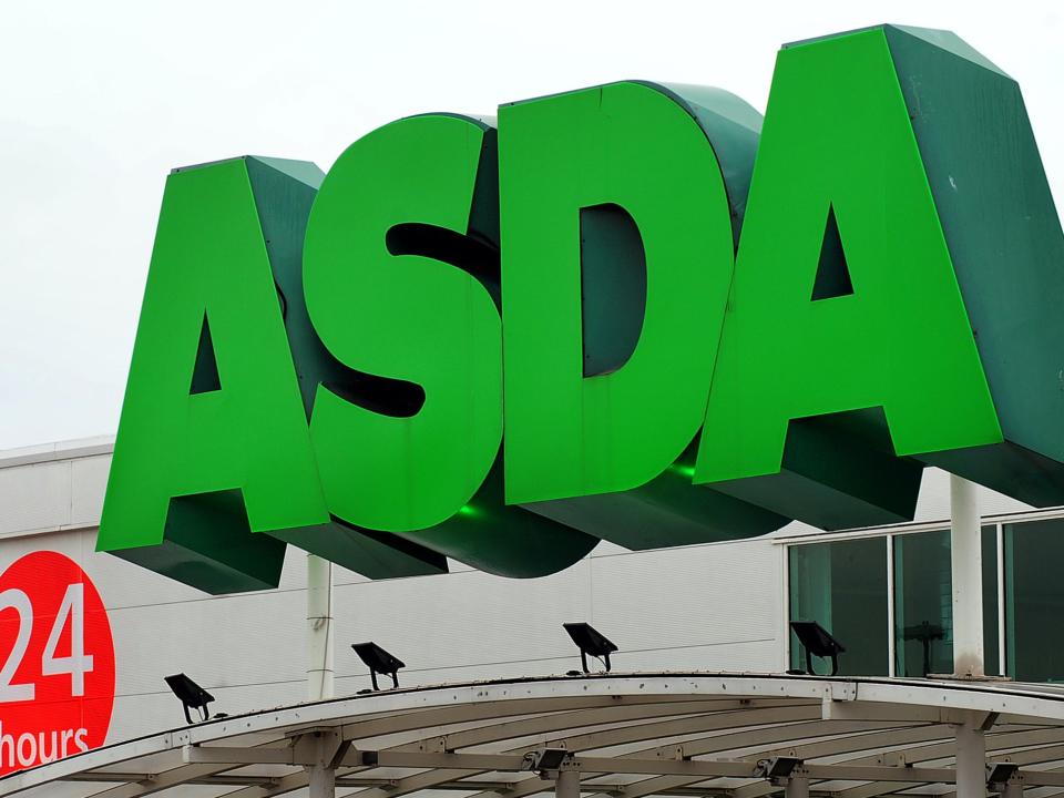 Asda stores have seen slump in cash transactions during pandemic (PA)