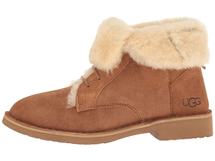 The Ugg Quincy Bootie comes with otherworldly comfort and a perfect fit. (Photo: Zappos)