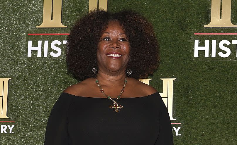 Ruby Bridges arrives at HISTORYTalks on Sept. 24, 2022, at DAR Constitution Hall in Washington.