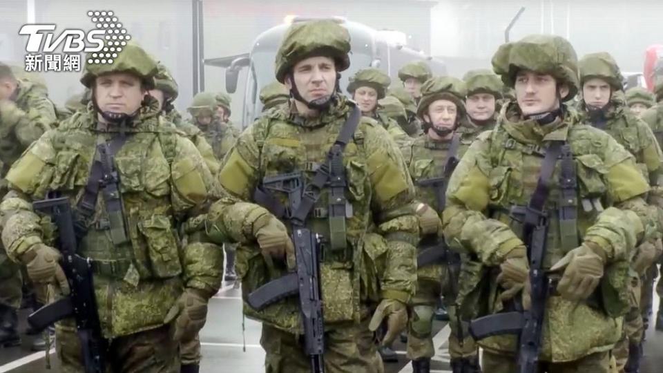 俄羅斯入侵烏克蘭後，持續募兵動員。（圖／達志影像美聯社）